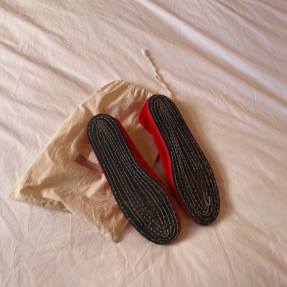 Cayumas Boheme Rosso // Women's 41 or US 10 // Made in Italy - Picture 5 of 6